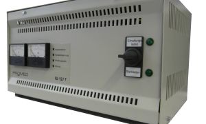 Gleichrichter 12V 7A mit mannuell umschaltbarer Starkladefunktion